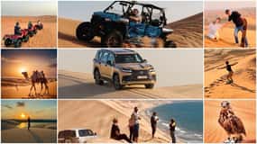 Doha: ATV, Quad/Buggy Dune Bashing, Camel Ride, Sandboarding