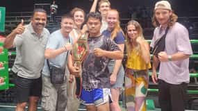 Phnom Penh:Kun Khmer Kickboxing Match at National TV Stadium
