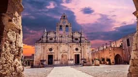 Aree di Chania: Escursione di un giorno ad Arkadi-Margarites e Rethymno
