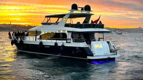 Istanbul : Croisière au coucher du soleil sur le Bosphore avec guide vivant