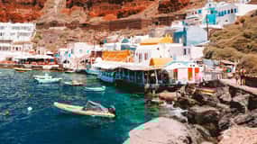 Crete: Santorini Day Trip by Boat with Oia & Fira Visit