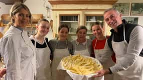 Corso di cucina a Villa Toscana vicino a Cortona