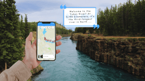 Miles Canyon: excursão pela natureza autoguiada com guia de áudio