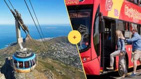 Cidade do Cabo: Teleférico da Table Mountain, excursão de ônibus hop-on hop-off