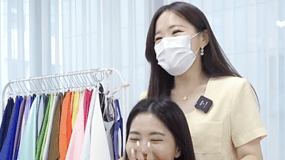 Análise de cores de Seul em Gangnam