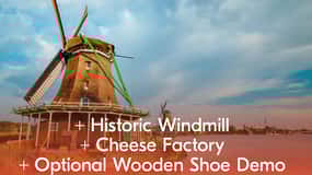 From Amsterdam: Cheese, Windmills & Wooden Shoes Tour
