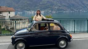Lac de Côme : Location de voiture classique Fiat 500 4h/8h/24h + livraison