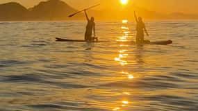 Stand Up Paddle - Rio de Janeiro: Sunrise or Sunset at Copacabana Beach