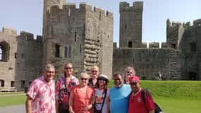 Holyhead: Caernarfon Castle Guided Tour with Entry Ticket