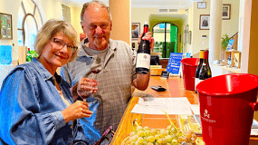 Wine tasting in Châteauneuf du Pape