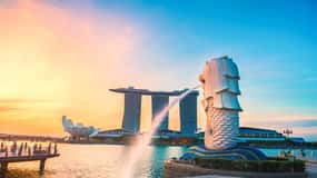 Singapore: Tour condiviso della città in furgone/autobus