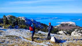 Velebit: Wandeling naar 1676 m boven de Adriatische Zee