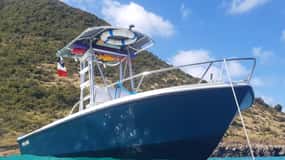 Saint Martin: Private boat trip with skipper