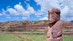 De La Paz: Tour guiado compartilhado nas Ruínas de Tiwanaku