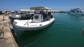 Self-Drive Boat Rental Latchi: Paphos Transfer Available