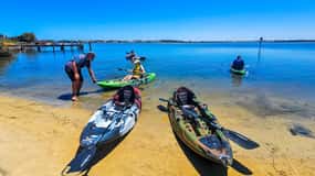 Mandurah: Spływ kajakowy o wschodzie słońca i na mokradłach