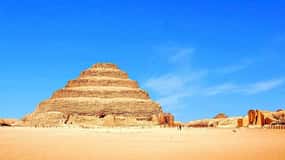 From Port Said: Giza Pyramids and Sakkara Private Day Tour