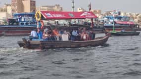 Spaziergang in Alt-Dubai, Souks, Abra-Boot, Altstadt