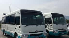 From Kathmandu To Pokhara Ac Toyota Coaster Deluxe Coach