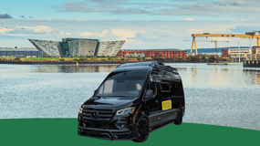 8 passeggeri- XL Aeroporto di Belfast - Centro città Taxi privato