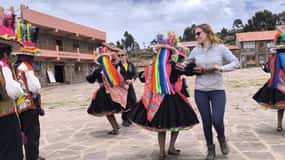 Puno: UROS-TAQUILE-TOUR MED HURTIGBÅD (HELDAGSTUR)