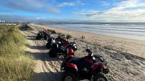 Desde Lisboa: Excursión guiada en quad por la Costa da Caparica