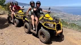 Puerto de la Cruz: Teide or Valley Off-Road Quad Tour