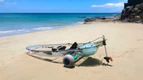 Fuerteventura: Kayaks Eléctricos Transparentes con Guía