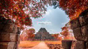 Koh Ker de dia inteiro, Beng Mealea e vila flutuante K-Pluk