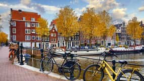 Bike Tour of Amsterdam Old Town, Top Attractions and Nature