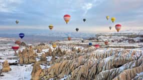 Capadócia: Voo de balão de ar quente em Goreme ao nascer do sol