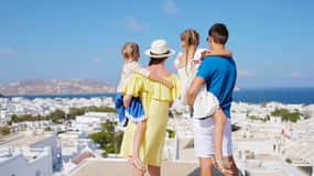 Aventure familiale en jeep à Mykonos : Ferme, vignoble et plage