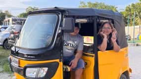 Panglao Land Tour med TukTuk