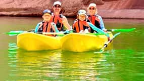 Page/Lac Powell : Visite guidée en kayak et sur l'eau à Antelope Canyon
