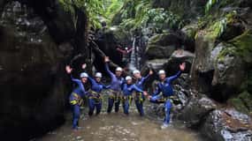 São Miguel : AdventurePark Canyoning Salto do Cabrito, Açores
