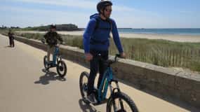 Carnac: Unusual rides on all-terrain electric scooters