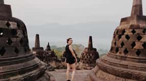 Yogyakarta: Borobudur Sunset Climb Up Shared Guided Tour