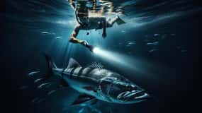 Snorkelen met grote Tarpons op Bonaire