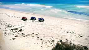 Île de Djerba : Excursion en quad avec pause rafraîchissement