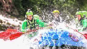 Imst: Rafting Imster Schlucht