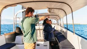 Portland: Sunset Lighthouse Cruise in Casco Bay with Drinks