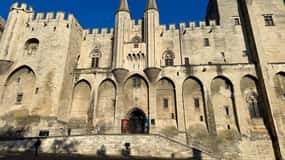 Avignon: Palácio dos Papas e Jardins Pontifícios Entrada