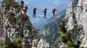 Andalo: Via Ferrata oplevelse, "Ferrata delle Aquile"