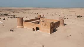 Doha-Qatar North Tour, Zubara Fort, Mangroves, purple island