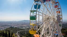 Barcelona: Tibidabo Amusement Park Admission Ticket