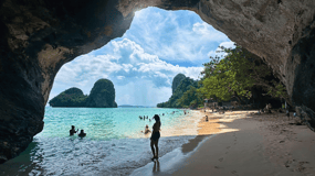Krabi: Private 4 Islands Longtail Boat Tour With Cave Visit