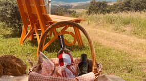 Lunch Picnic in the scenic hills of Maremma Tuscany