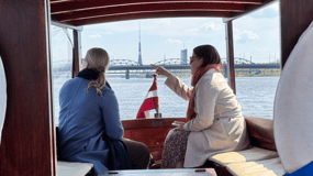 Riga: Bootsfahrt auf dem Kanal und der Daugava "Über 19 Brücken"
