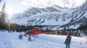 Canadian Rockies: Abraham Lake Ice Bubbles Helicopter Tour