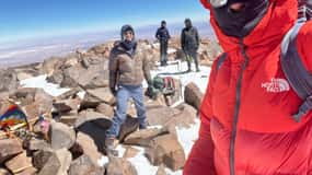 Sairecabur Volcano Summit near 6000masl.